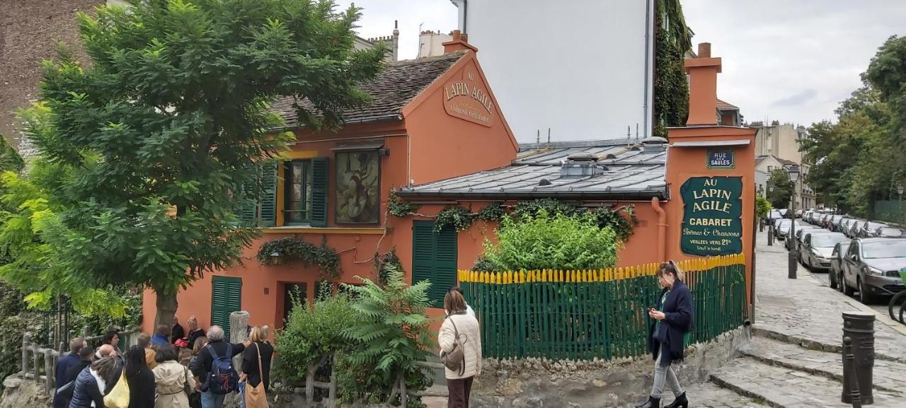 Metro - Sac A Dos - Dodo Chez Leontine 2 Ch Parking Wifi Fo Villa Bois-Colombes Eksteriør bilde